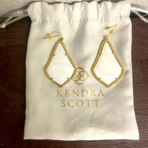 Kendra Scott white Sophee stone earrings